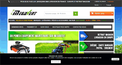 Desktop Screenshot of megavert.fr